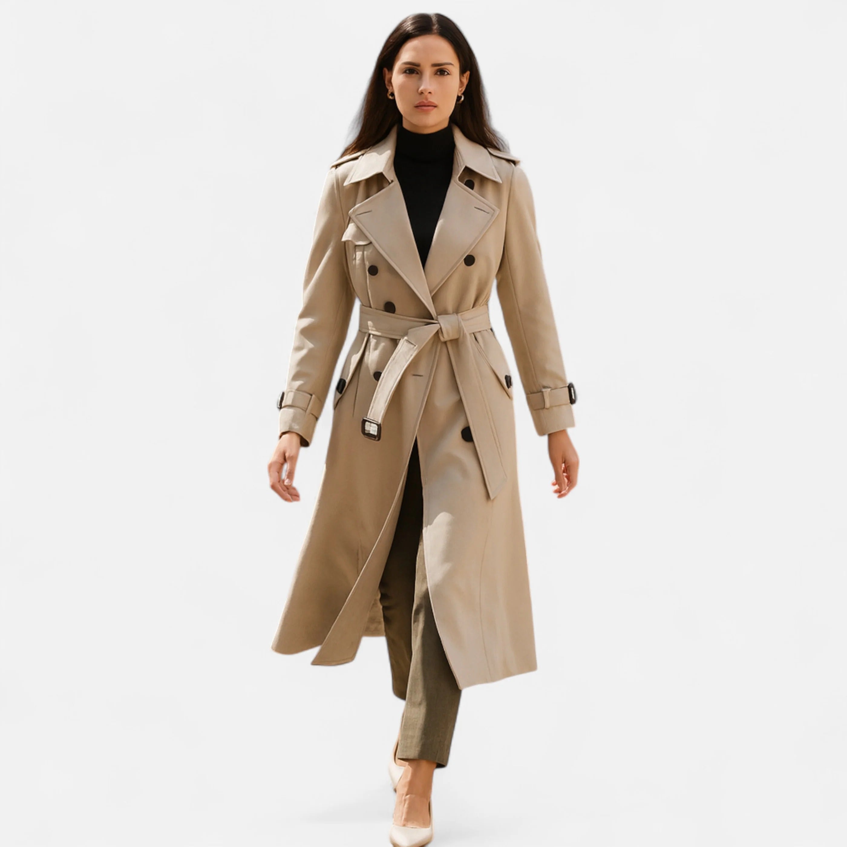 Westlyn™ | Women’s Classic Over-Knee Trench Coat