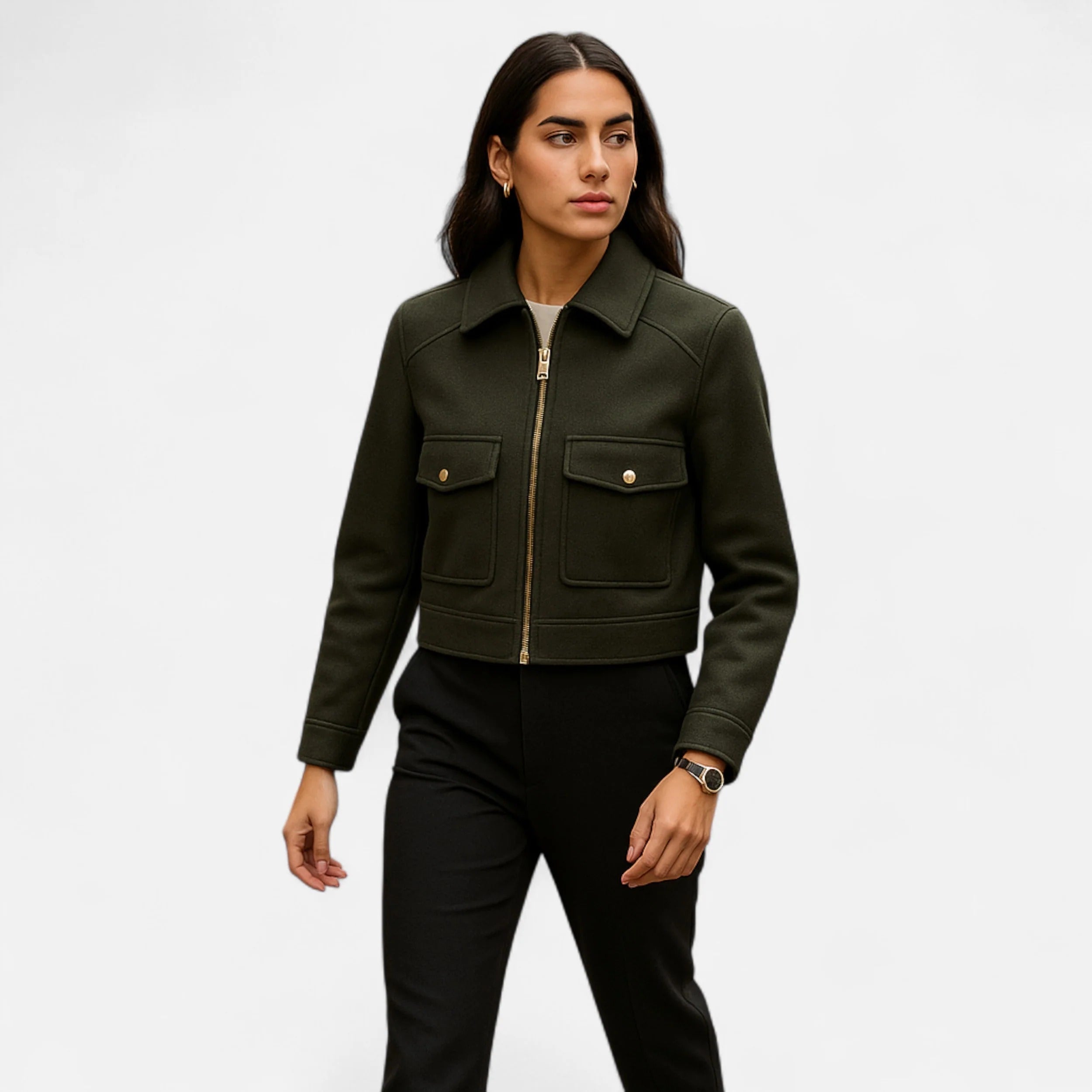 Westlyn™ | Women’s Elegant Winter Zip Jacket