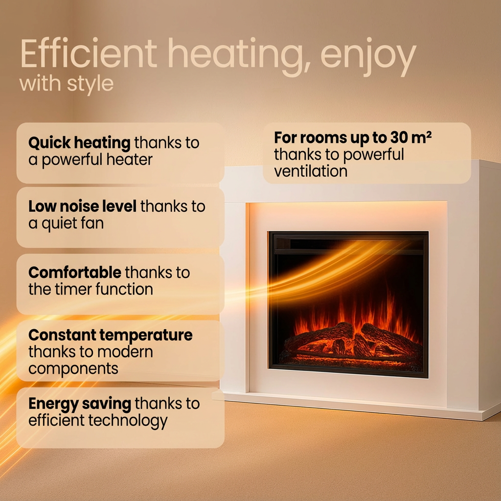 Cheminée Électrique Glow™